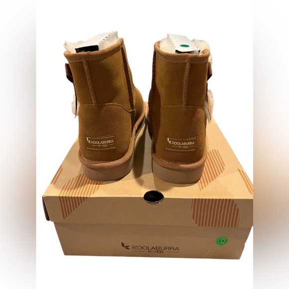 NIB Koolaburra by UGG Women’s Victoria Mini Boots in Chestnut size 9 - Picture 5 of 9